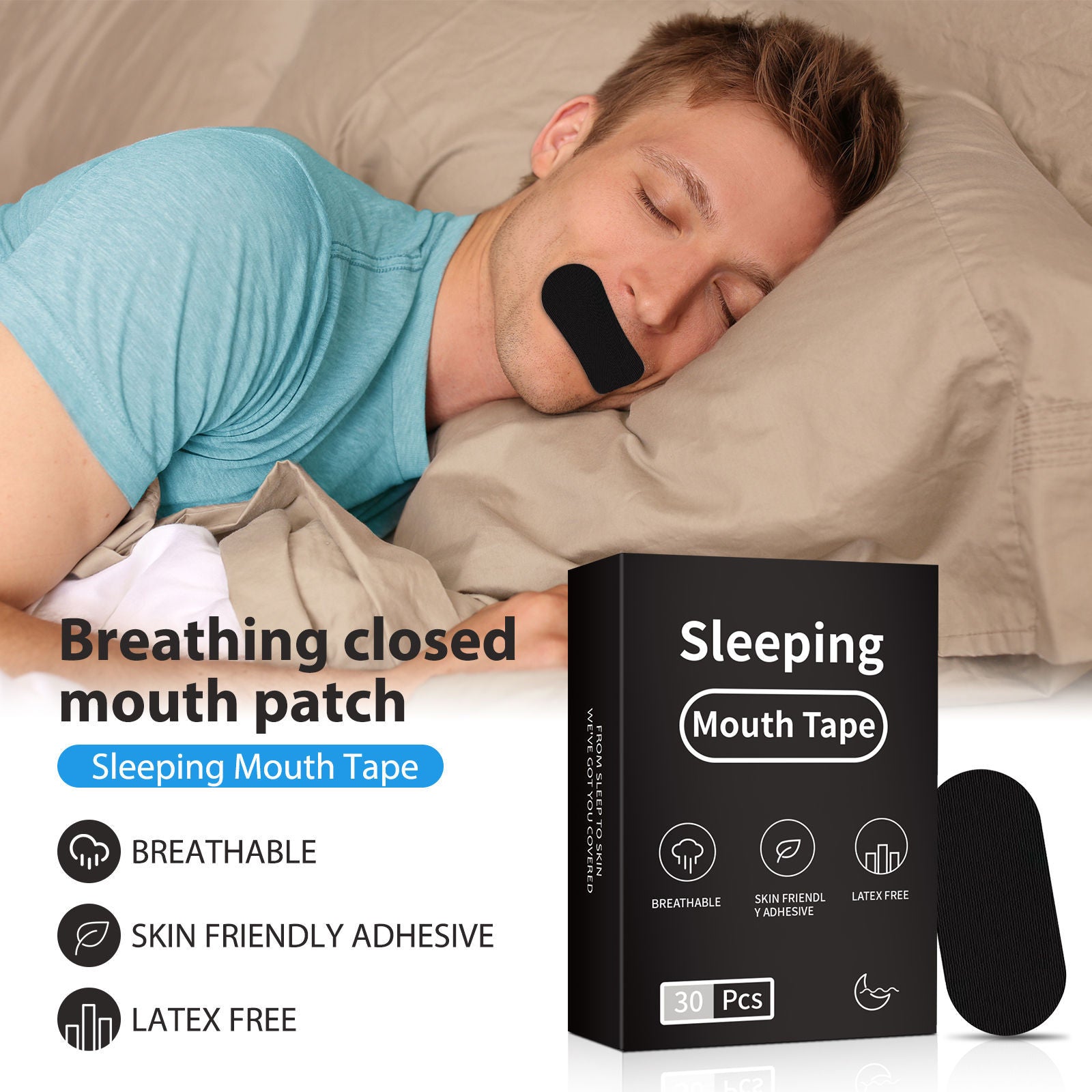 Mouth Tapes for better Sleep Quality